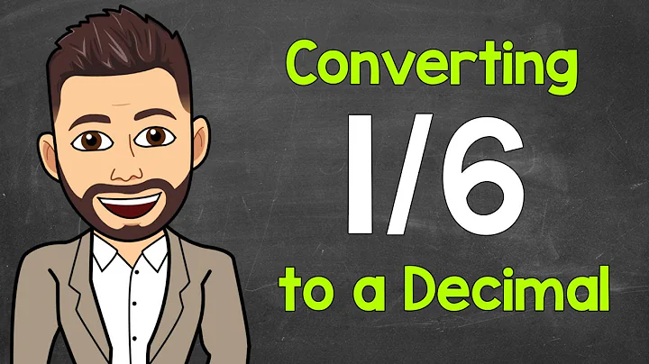 Convert 1/6 to a Decimal | Fractions to Decimals | Math with Mr. J