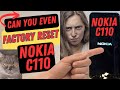 Nokia C110 - Factory Reset Hard Reset - Bad News *(and a free art show)