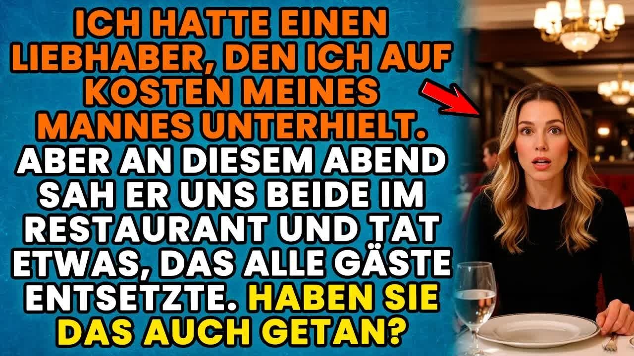 Meine Frau hat mich wegen ihres Liebhabers betrogen  Und ich habe dafür gesorgt dass sie das ber