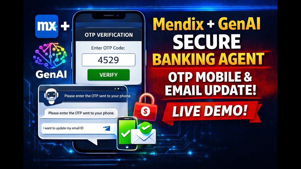 Mendix Agent Mendix GenAI Agent POC | Real-Time Demo + Use Case - YouTube