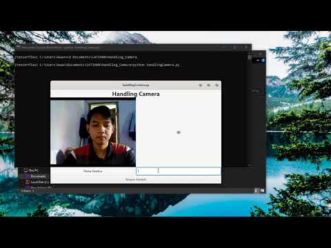 Handling Camera Glade Python #UBP  #ComputerVision