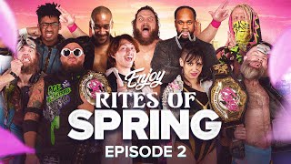 Enjoy Wrestling: Rites of Spring S8/Ep2 The Production vs Ugly Ducklings | Scramble Match