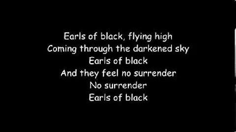 Axel Rudi Pell - Earls of Black with lyrics