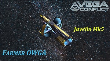 VEGA Conflict - Javelin Mk5 - Best looking ship in Vega, 4K video