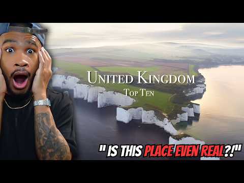 THIS PLACE IS REAL!? American Reacts to Top 10 Places to Visit in the UK