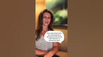 Game Changer Internship Advice for College Students #shorts