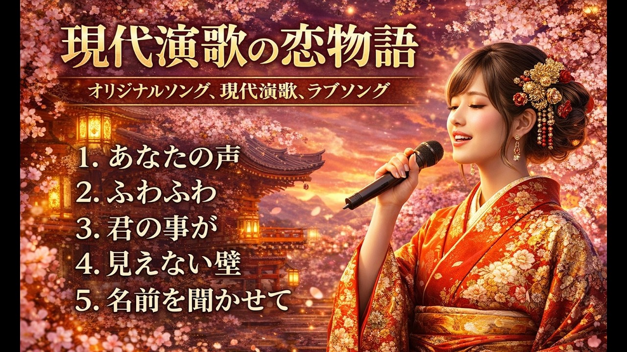 現代演歌の恋物語#オリジナルソング #演歌 #ラブソング