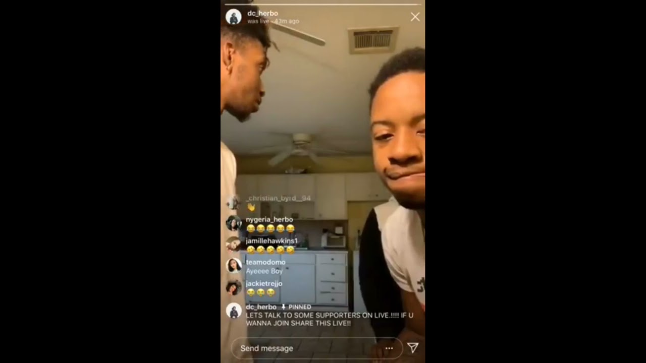 Dc Herbo Get Into A Shootout On Live