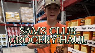 MY FiRST SAMS CLUB GROCERY HAUL EVER