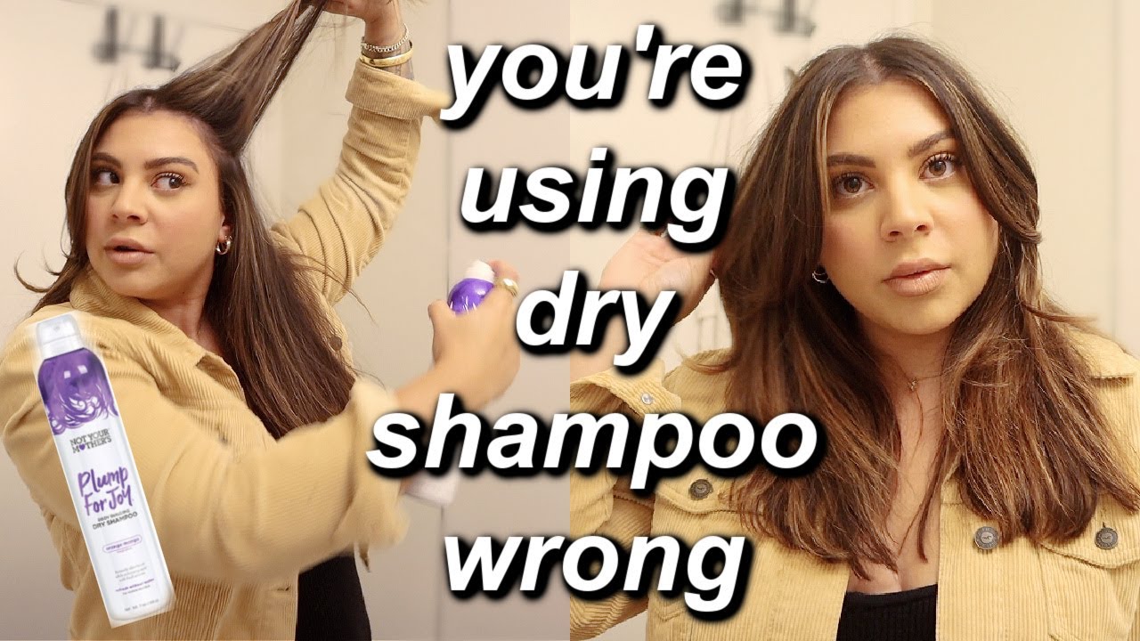 HOW TO USE DRY SHAMPOO THE RIGHT WAY (NO MORE WHITECAST) | PRO HAIRDRESSER  TIPS - YouTube