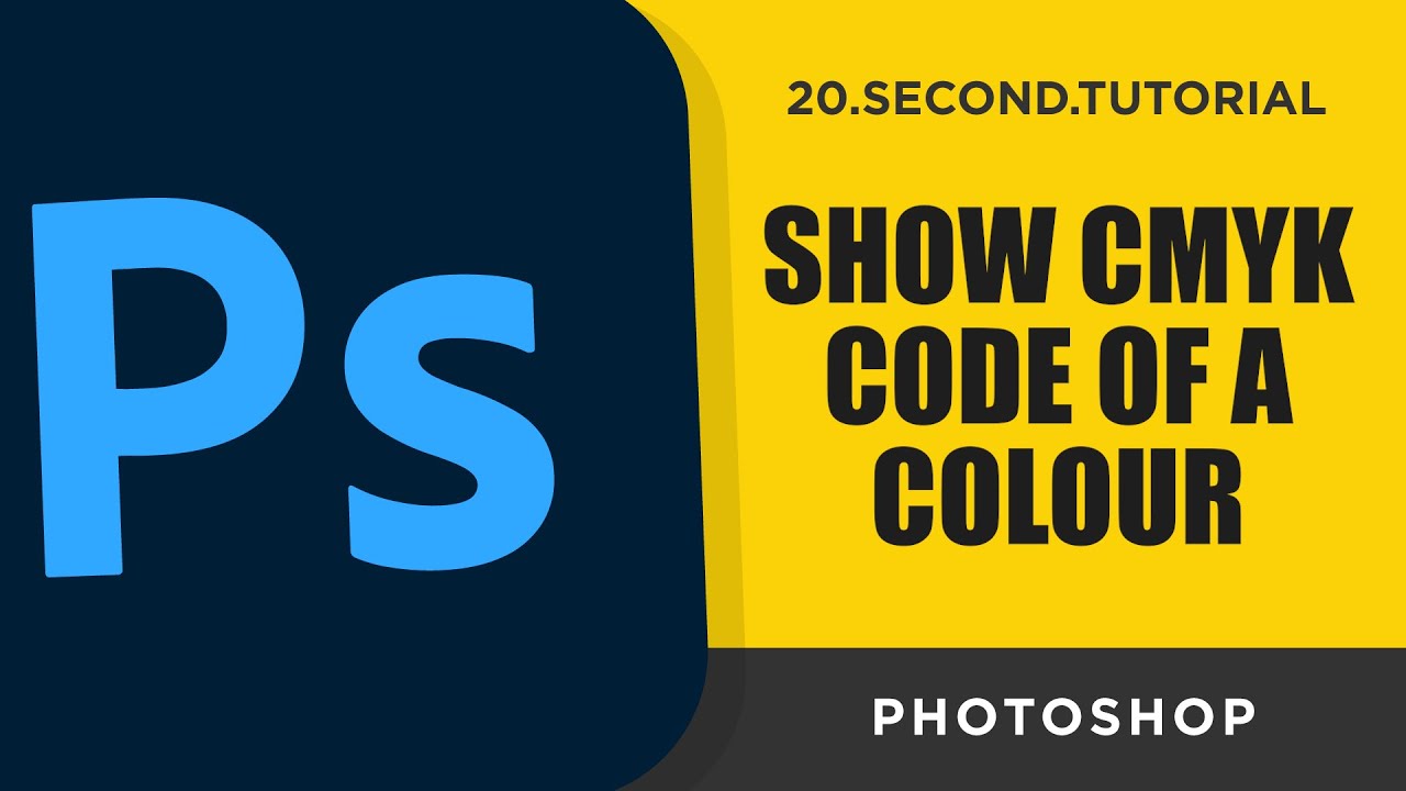 Show CMYK Code Of A Color Adobe Photoshop Tutorial 21 YouTube Show CMYK Code Of A Color Adobe Photoshop Tutorial 21 YouTube