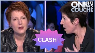 Clash Christine Angot / Natacha Polony  On n'est pas couché 22 mars 2014