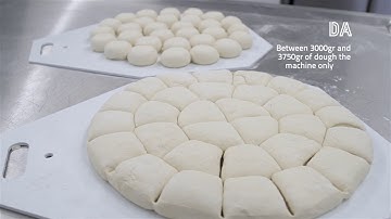 FELINO   video tutorial – Setting   Full – Automatic Bun Divider & Rounder DA30 – ENG