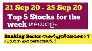 Top Five Stocks at best buying levels for next week 21 Sep -25 Sep 20മലയാളം/wealthy life malayalam