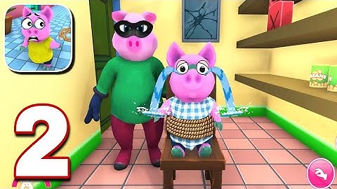 Evil Piggy Granny Piggy Escape Gameplay Walkthrough Part 2 || Level 6 to 10 ||