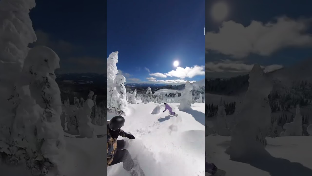 Floating through snow ghosts 🇨🇦