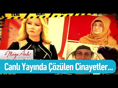 Canlı yayında çözülen cinayetler - Müge Anlı ile Tatlı Sert 21 Haziran 2019