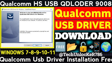 Qualcomm Usb Driver Solution 2025 | Qualcomm USB Driver Download FREE #QualcommUsbdriver 