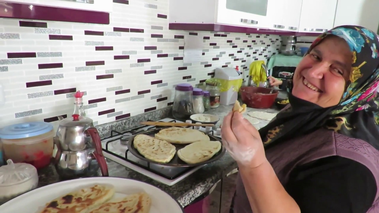 Patatesli pide yapılışı Şadiye Anne yemekleri