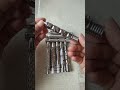 Dishi 316L stainless steel de razor handle, screw size 5*8mm Can fix your Double edage safety razor