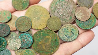 Old Coins of the 18th19th Century Restoration  Cleaning and Preservation