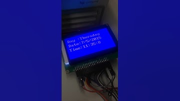 แสดงการทำงาน module rtc ds1307 แสดงผลบนหน้าจอLCDด้วยบอร์ด FEZ Panda II