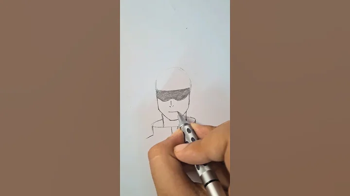 Easy Gojo Satoru Drawing Guide Full Process Tutorial step by step #anime #manga #sketch #jjk #satoru