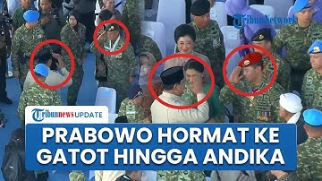 Prabowo Hormat ke Jenderal Senior saat HUT Ke-80 TNI, Ada Gatot Nurmantyo hingga Andika Perkasa