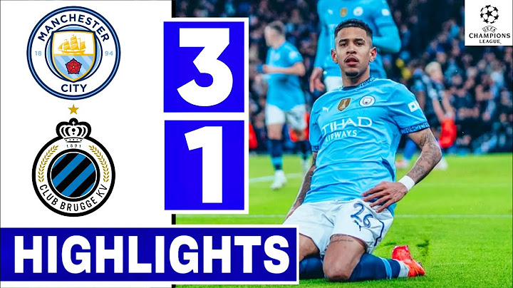 Manchester City vs Club Brugge 3-1 All Goals & Extended Highlights | UEFA Champions League 2024-25