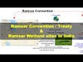 Ramsar Convention - Wetlands in India | UPSC Environment and Ecology