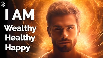 I AM Affirmations: Immediate HEALTH, WEALTH, HAPPINESS. BLACK SCREEN While You Sleep Neville Goddard