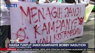 Mahasiswa di Medan Unjuk Rasa Tuntut Bobby Nasution Tepati Janji Kampanye #SeputariNewsPagi 08/03