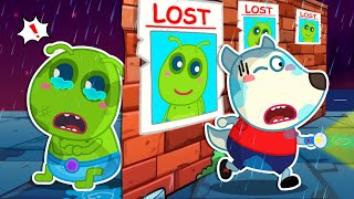 Lycan Can't Find Alien! Baby Got Lost 🐺 Funny Stories for Kids @LYCANArabic