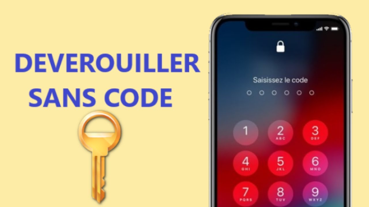 COMMENT DEBLOQUER UN IPHONE SANS MOT DE PASSE CODE AVEC KEYPASS - YouTube