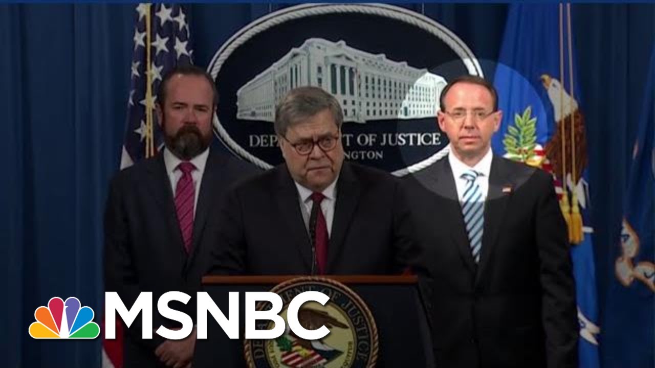 Fmr Prosecutor: Trump AG 'Frightened” To Face Mueller Questions | The Beat With Ari Melber | MSNBC