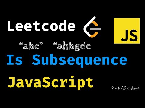 Is Subsequence - Leetcode