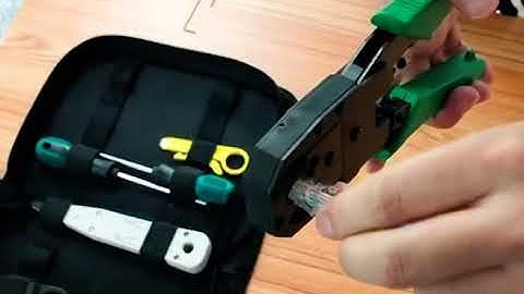 Ethernet tool kit | Lan tool kit | Network cable repair maintenance tool kit