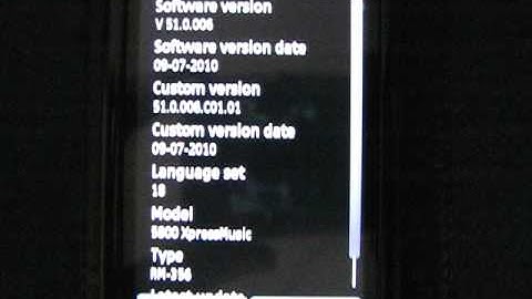 Nokia 5800 Firmware Update v51.0.006 Released