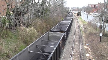 CSX Washington Sub Empty Coal Train at C-Ville