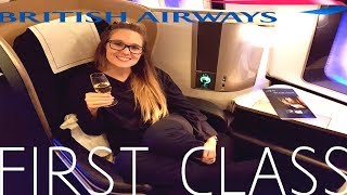 British Airways FIRST CLASS San Diego to London|Boeing 777-300ER