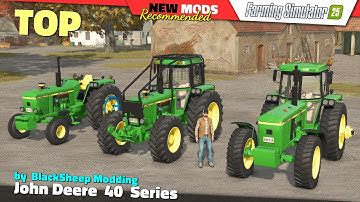 FS25 | John Deere 40 Series (1978 - 1982) (by BlackSheep Modding) - Farming Simulator 25 Mods Review