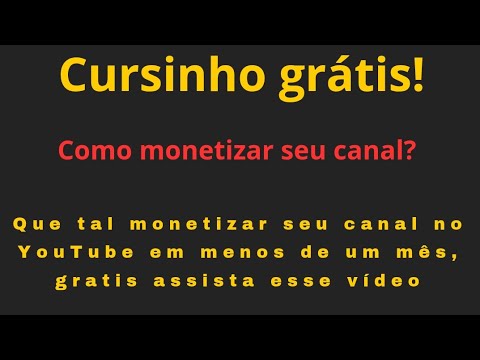 Como monetizar seu canal no YouTube e ganhar uma renda extra - YouTube