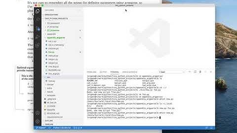 Tiny Python Projects: Appendix argparse Pt. 2 (Using new.py)