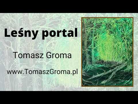 Leśny portal - oil painting tutorial, time elapsed