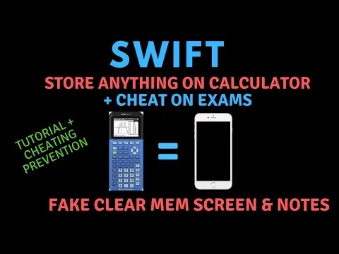 How Students are CHEATING on Exams w/ Their Calculators [Tutorial + Prevention]