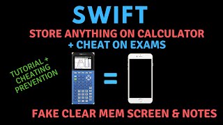 How Students are CHEATING on Exams w/ Their Calculators [Tutorial + Prevention] screenshot 5