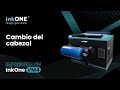 Instalación del cabezal en la Impresora UV InkOne VM4