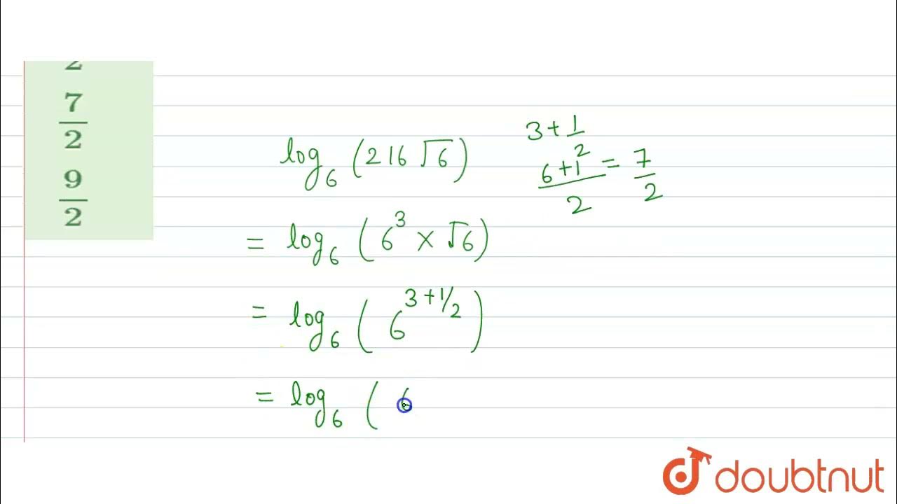 log-6-216-sqrt-6-12-maths-arihant