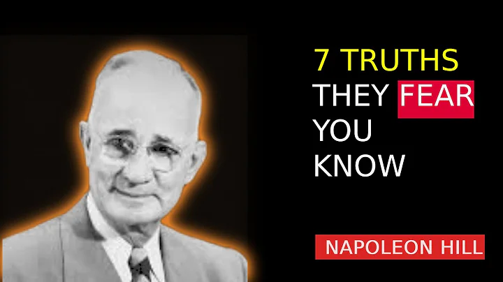 7 Life Lessons Everyone MUST Learn | Napoleon Hill