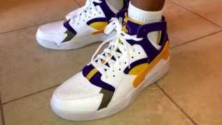 air flight huarache lakers